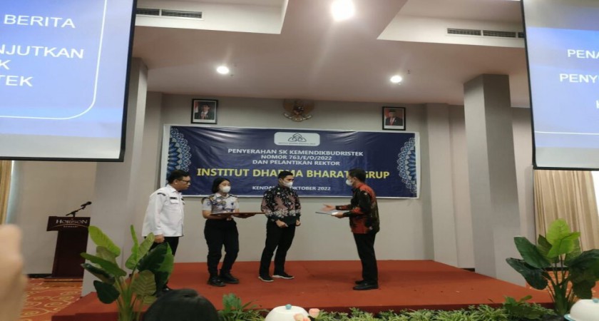 AKPN dan STIE DB Kendari Dilebur jadi Institut Dharma Bharata